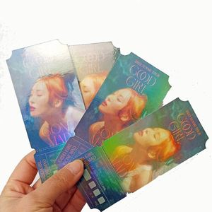 Conception personnalisée avec impression recto-verso sur papier holographique, billet Kpop pour événement d'idole - Product Image 6