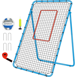 Équipement d'entraînement de <span class=keywords><strong>volley</strong></span>-ball portable, <span class=keywords><strong>filet</strong></span> de rebond pour entraînement au softball - Product Image 2