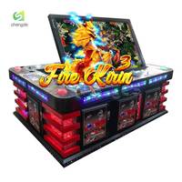 Prix promotionnel Table de poisson Air Strike Crab King Table de tir de pêche 10 joueurs 65 86 98 pouces Table de jeu de poisson