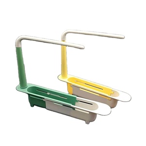 Telescopic Sink Holder, Expandable Kitchen Sink Organizer Rack