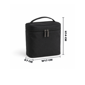 Premium <b>Silver</b> Makeup <b>Bag</b> ODM OEM customization BSCI Fashionable Cosmetic Travel <b>Bag</b> Daily Use Storage <b>Bag</b> - Product Image 1