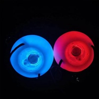 Yeni aydınlık Led Poi topları çok renkli LED hokkabazlık topu LED Poi
