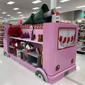 Gondole murale commerciale durable en L, étagère métallique simple face à 5 niveaux, 68L x 200H x 40P, pour supermarché - Product Image 1