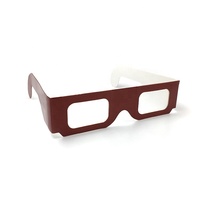 Logo personnalisé En Vrac Papier Diffraction 3D Lunettes