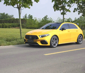 Voiture d'occasion 2023 Mercedes-<span class=keywords><strong>AMG</strong></span> <span class=keywords><strong>A</strong></span> <span class=keywords><strong>45</strong></span> <span class=keywords><strong>4MATIC</strong></span>+ Hatchback d'occasion LHD Essence 387ch 4.0s 0-100 8DCT AWD Performance Flagship - Product Image 1
