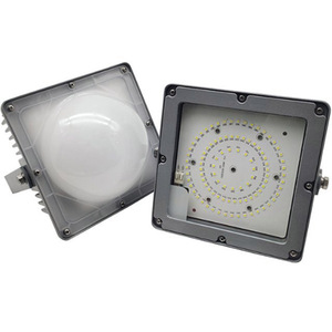 NFC9192 50W Projecteur LED de plateforme, boîtier tout aluminium, alimentation intégrée, rectangulaire, blanc pur, 70 puces LED, usage industriel - Product Image 3