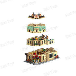 Mork 10212 3104 pièces <span class=keywords><strong>Paris</strong></span> <span class=keywords><strong>Restaurant</strong></span> Street View série assemblage Puzzle jouets Festival cadeaux blocs de construction ensembles - Product Image 6
