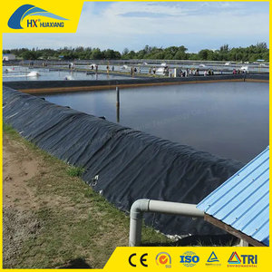 Mịn Đen <span class=keywords><strong>HDPE</strong></span> LLDPE không thấm nước geomembrane cho nông nghiệp Pond Liner - Product Image 5