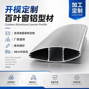 Aluminum Profile Custom Processing Bending Anodizing Industrial Use Per Meter Foshan Origin - Product Image 5