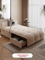 Sofá Cama Eléctrico Inteligente Individual, Reclinable Motorizado, Ajustable, Plegable, Convertible, con Control Remoto, de 2 Plazas