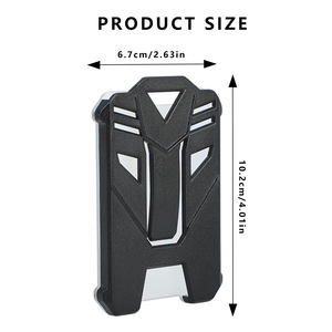 Di động Heavy-Duty cứng nhựa ID & Kinh Doanh chủ thẻ bền Mỹ chiến thuật huy hiệu <span class=keywords><strong>clip</strong></span> phim Hoạt hật-in ABS chủ thẻ - Product Image 5