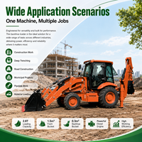 Chargeuse-pelleteuse NIMBUS avec support OEM/ODM, flèche télescopique en option, godet frontal grande capacité, pour travaux de construction de pipelines