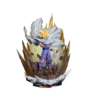 2022 OEM Customized PVC Resin toys HIGH Quality Action & toy Cloak Special Effects Edition Shining anime figures Son Gohan DBZ