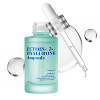 Ampoule sérum pour le visage à l'ectoïne et à l'acide hyaluronique 30 ml, hydratation intense, anti-âge, apaisant, pour tous types de peau