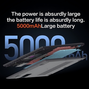 Nuevo Portátil con Pantalla Táctil IPS de 16 Pulgadas y 1920x1200, <span class=keywords><strong>Intel</strong></span> <span class=keywords><strong>I3</strong></span>-<span class=keywords><strong>8109U</strong></span>, Desbloqueo Facial, Teclado Inalámbrico en Inglés, Windows 11, SSD, para Estudiantes - Product Image 6