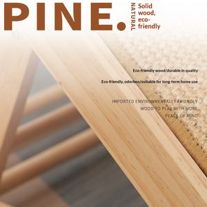 Tiragraffi Verticale per Gatti in Legno Massello Regolabile, Vendita all'Ingrosso, Protezione per Pareti e Divani, Non Perde Chips, in Sisal - Product Image 3