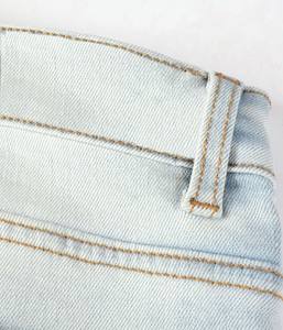 <span class=keywords><strong>Jeans</strong></span> Skinny Strappati da <span class=keywords><strong>Uomo</strong></span> Stile Retrò Americano, Lavaggio Azzurro Chiaro, Moda Streetwear, Alta Qualità, <span class=keywords><strong>Jeans</strong></span> Designer Personalizzati - Product Image 6