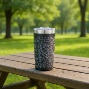 Bouteille d'eau isotherme en acier inoxydable OEM ODM 20oz avec couvercle anti-fuite pour voyage en extérieur, camping, design cartoon - Product Image 2