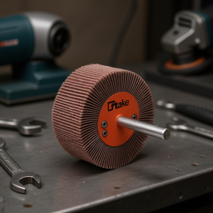 Roue à lamelles abrasives Ttake 30x5 mm, grain 240, tige de 3 mm pour le meulage - Product Image 3