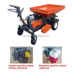 Suministro de fábrica, aplicador automático de fertilizante, pequeño esparcidor de compost autopropulsado, aplicador de fertilizante de jardín empujado a mano - Product Image 2