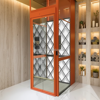 Ascenseur de Luxe avec Design Moderne et Élégant en Acier Inoxydable, Ascenseur Domestique, Ascenseur pour Passagers