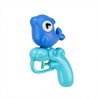 WANNA MAGIC Mini pistolet à eau 48ML avec 6 têtes d'animaux de dessin animé amovibles DIY, buse unique, portée 7-8M, en plastique, unisexe, été