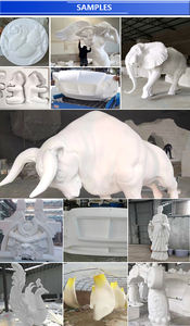 Machine <span class=keywords><strong>de</strong></span> fraisage CNC 3D à 5 axes avec changeur d'outils ATC et rotatif pour la sculpture <span class=keywords><strong>de</strong></span> <span class=keywords><strong>mousse</strong></span> <span class=keywords><strong>de</strong></span> polystyrène - Product Image 6