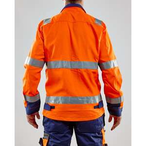 BLAKLADER - 4064181153894XL Chaqueta Hi-Vis Naranja/Azul marino-EAN 7330509519509 ROPA DE TRABAJO DE LA HI-VIS - Product Image 4