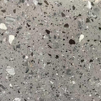 Dalles de terrazzo artificiel épaisses, couleur personnalisée, résistantes à l'usure, pour la décoration de sols intérieurs d'hôtels et de villas