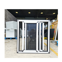 Ventanas de PVC/UPVC con Doble Acristalamiento, Venta al por Mayor de Fábrica, Vidrio Templado, Ventana Horizontal Corredera Insonorizada