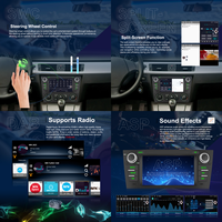 Podofo para BMW Serie 3 E90 2005-2012 7 ''Android Car Radio Car Stereo 2 + 64G Wireless Carplay/Android Auto GPS/WiFi OEM/ODM