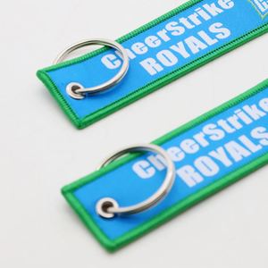 Jet Tag et Flight Tag personnalisés pour l'équipe de cheerleading, pour les articles promotionnels CheerStrike Royals et les cadeaux de jour de match - Product Image 2