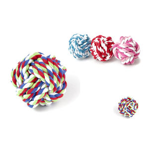 Juguete Masticable para Mascotas de Cuerda de Algodón de 7 cm de Diámetro, Resistente y Duradero, para una Mayor Interacción con las Mascotas - Product Image 2