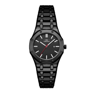 <span class=keywords><strong>IIK</strong></span> Collection 1338A vente chaude guangzhou montre à quartz unisexe dernier bracelet en acier étanche date montre-bracelet d'affaires minimaliste - Product Image 5