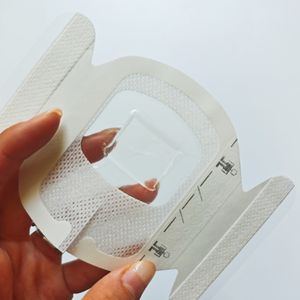 Diyaliz kateter fiksasyonu hidrojel ped ile şeffaf Film yara pansuman CHG IV pansuman - Product Image 4