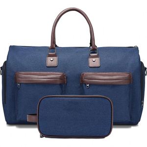 Free sample Vintage Men <b>Women</b> Travel Duffel Bag with Wet Pocket Large Overnight Bag with <b>Shoe</b> Compartment - Product Image 5