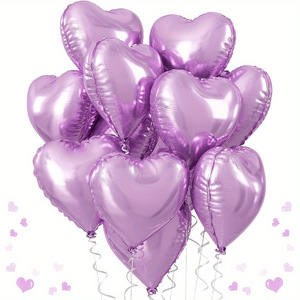 Globo <span class=keywords><strong>de</strong></span> Papel <span class=keywords><strong>de</strong></span> Aluminio en Forma <span class=keywords><strong>de</strong></span> Corazón <span class=keywords><strong>de</strong></span> 18 Pulgadas, 10 Piezas/Juego, Decoración Romántica Inflable para Fiestas, Bodas, <span class=keywords><strong>Día</strong></span> <span class=keywords><strong>de</strong></span> San Valentín, Año Nuevo, <span class=keywords><strong>Acción</strong></span> <span class=keywords><strong>de</strong></span> <span class=keywords><strong>Gracias</strong></span> - Product Image 6
