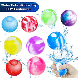 बच्चों के लिए कारखाने कस्टम प्रिंट पुनः प्रयोज्य सिलिकॉन पानी के गुब्बारे बनाना-पुनः प्रयोज्य ग्रीष्मकालीन जल खिलौने - Product Image 1