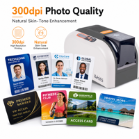 Printer Kartu ID Plastik Desktop Hiti CS-200e 300dpi Ethernet, Produktif dan Serbaguna, Tersedia, Harga Kompetitif