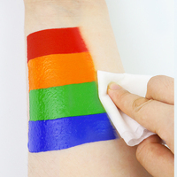 GP Private Logo Aqua Water-Based Non-Toxic Bright Color Professional Face Body Paint pour les compétitions sportives Logo personnalisé
