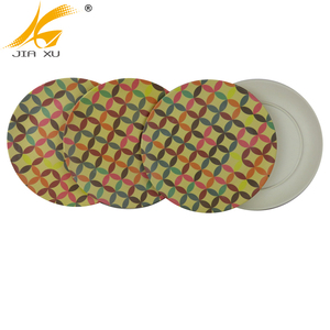 Assiette de <span class=keywords><strong>mélamine</strong></span> en fibre de <span class=keywords><strong>bambou</strong></span>, <span class=keywords><strong>vaisselle</strong></span> de qualité supérieure, vente en gros - Product Image 3