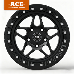 Nouvelles jantes en aluminium forgé Beadlock <span class=keywords><strong>de</strong></span> 15'', 16'', 17'', 18'', 19'', 20'' moletées, 5 ou 6 trous, entraxe 40mm 25mm, <span class=keywords><strong>centre</strong></span> 98mm pour <span class=keywords><strong>BMW</strong></span> M4 F82 E92 M3 - Product Image 1