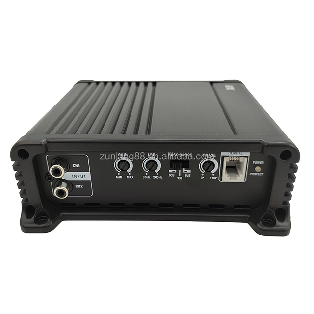 High Quality 2500W RMS Power Class D Monoblock Korean Subwoofer Custom Model Bass 2500W RMS Power Amplifier Crossovers