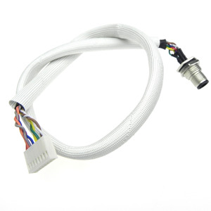 Cavo di alimentazione Molex 2510 a 2 pin, terminazione singola aperta, passo 2,54 mm, con cavo a spina spellata per connessione alimentazione apparecchiature - Product Image 4