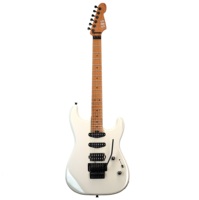 Guitarra Eléctrica con Trémolo Floyd Rose Auténtico, Cuerpo de Aliso Sólido, Mástil de Arce Tostado, Coil Tap y Treble Bleed