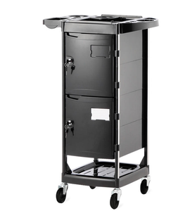 Beauty Salon <b>Trolley</b> Hairdressing Cart Salon Hair <b>Trolley</b> With Lock <b>Tool</b> Cabinet - Product Image 1