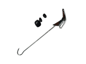 Expansor de zapatos para hombre y mujer, de aleación de aluminio de dos vías, con volante de mano, bota de Metal duradero plateado, ensanchador de zapatos, SS06CM - Product Image 3