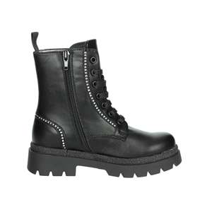 รองเท้าบูทคอมแบทสำหรับเด็กผู้หญิง Asso สีดำ ไซส์ 36 พื้นหนา - Product Image 4