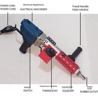 Extrudeuse semi-automatique de bandes de caoutchouc pour outils électriques, pistolet de réparation de pneus pour le rechapage et les travaux de réparation