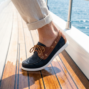 Mocassins et chaussures <span class=keywords><strong>bateau</strong></span> en cuir véritable légers pour hommes – Espadrilles tendance et confortables pour la marche décontractée - Product Image 5